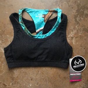 Realtree women’s active sport bra Sz S
